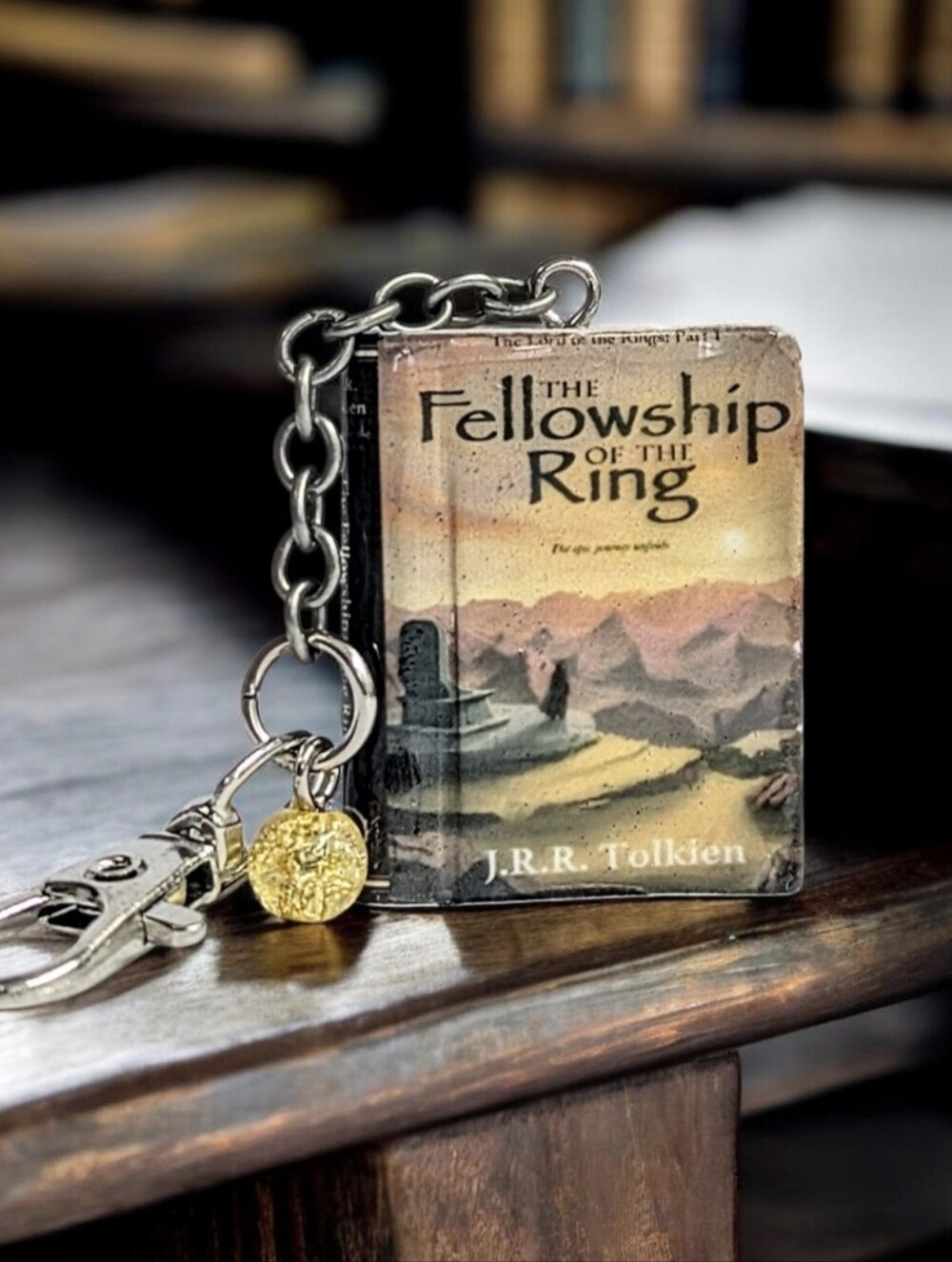 The Fellowship of the Ring Mini Book Charm Lord Of The Rings